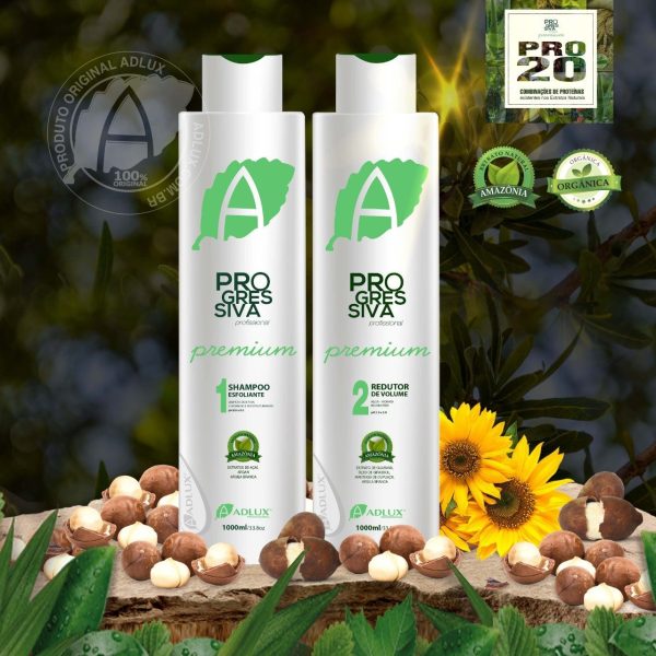 Kit Progressiva Orgânica Premium Profissional – 2 passos