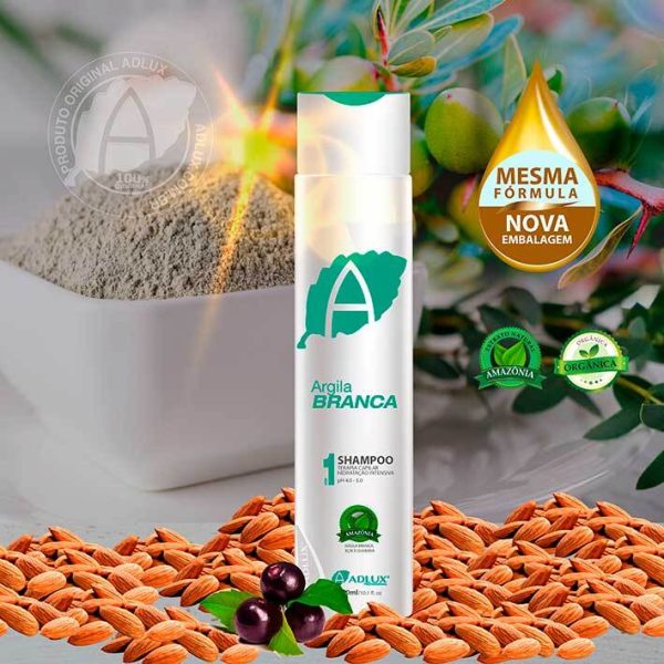Argila Branca Shampoo Manutenção – 300ml