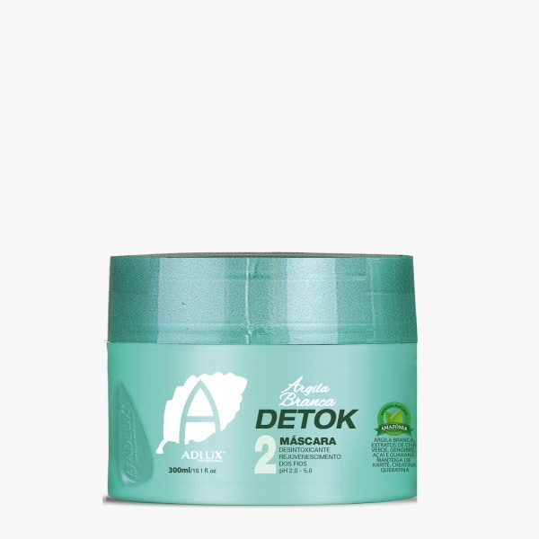 Hidratação - Argila Branca Detok Máscara Manutenção – 300g