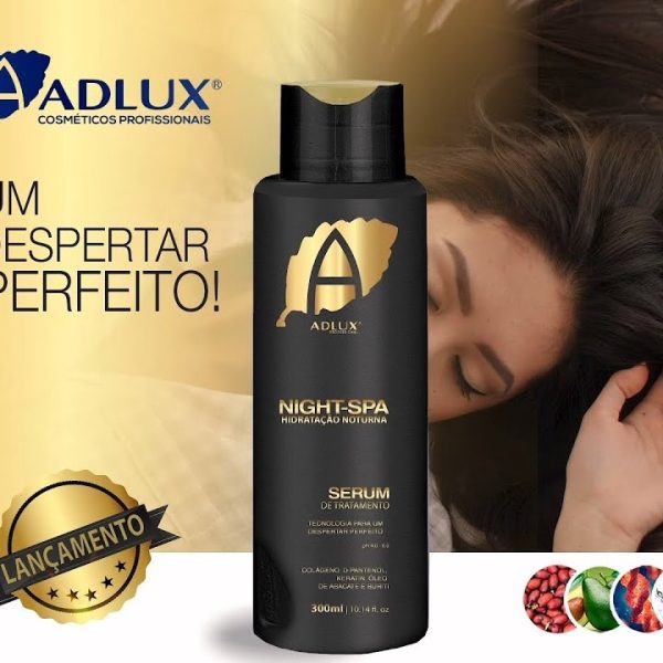 Sérum Night Spa 300ml Hidratação Capilar - Tratamento Noturno