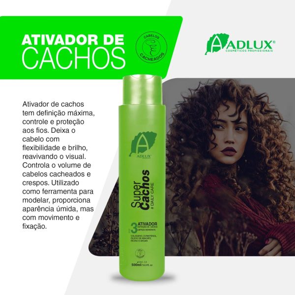 Super Cachos Ativador de Cachos Profissional – 500ml